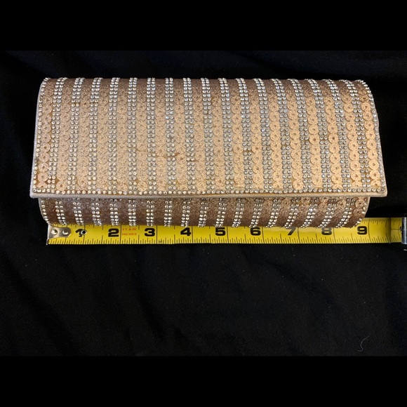 Gold Sparkly Formal Clutch!✨NWOT! - Picture 4 of 6